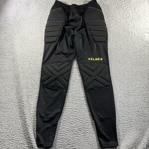 Kelme Goalkeeper Padded Soccer Pants Men's Small Black Training Goalie Padded